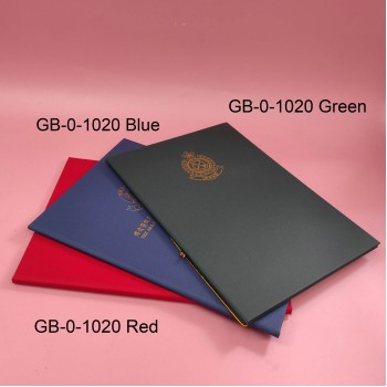 GB-0-1020 優質厚硬紙證書套 (A4)